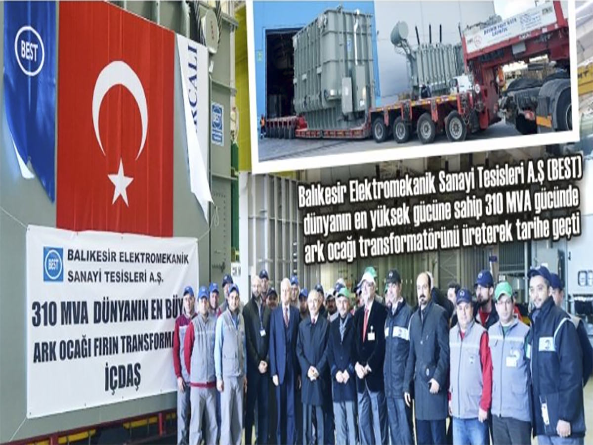 Dünyanın En Büyük Trafosunu Ürettiler