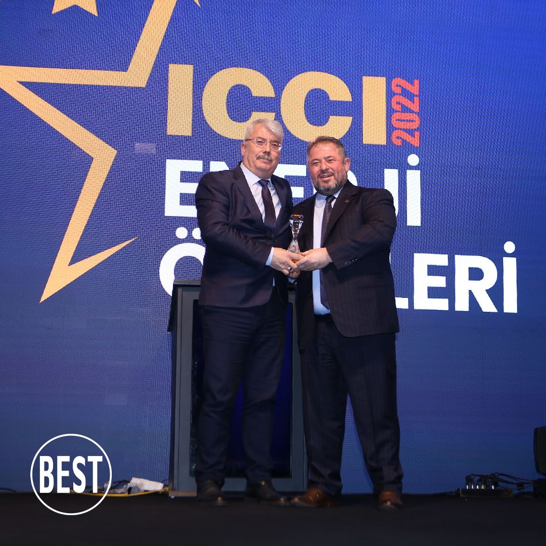 BEST 9. ICCI Turkey Enerji Ödülleri'nde