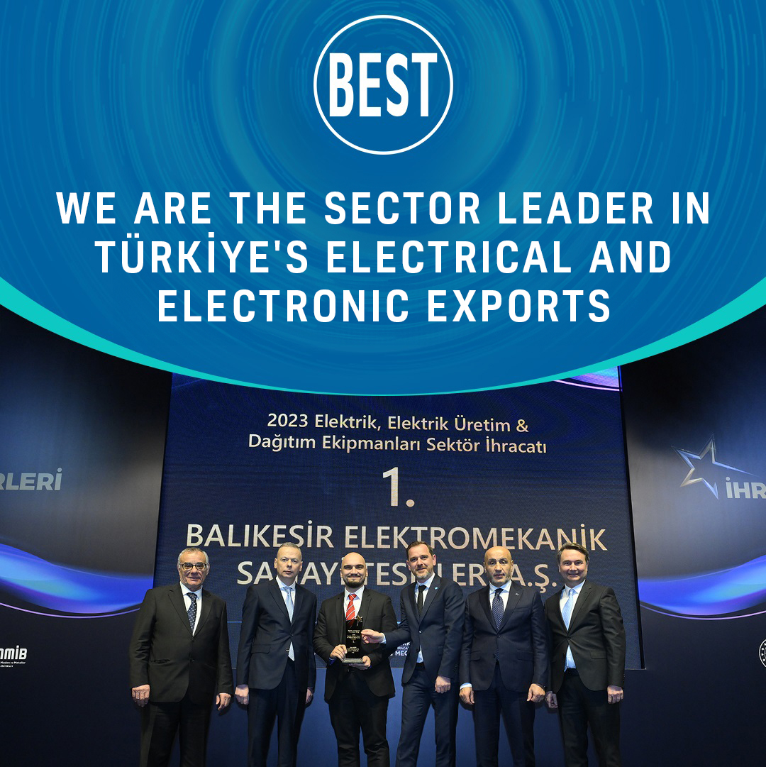 We are the sector leader in Türkiye's electrical and electronic exports